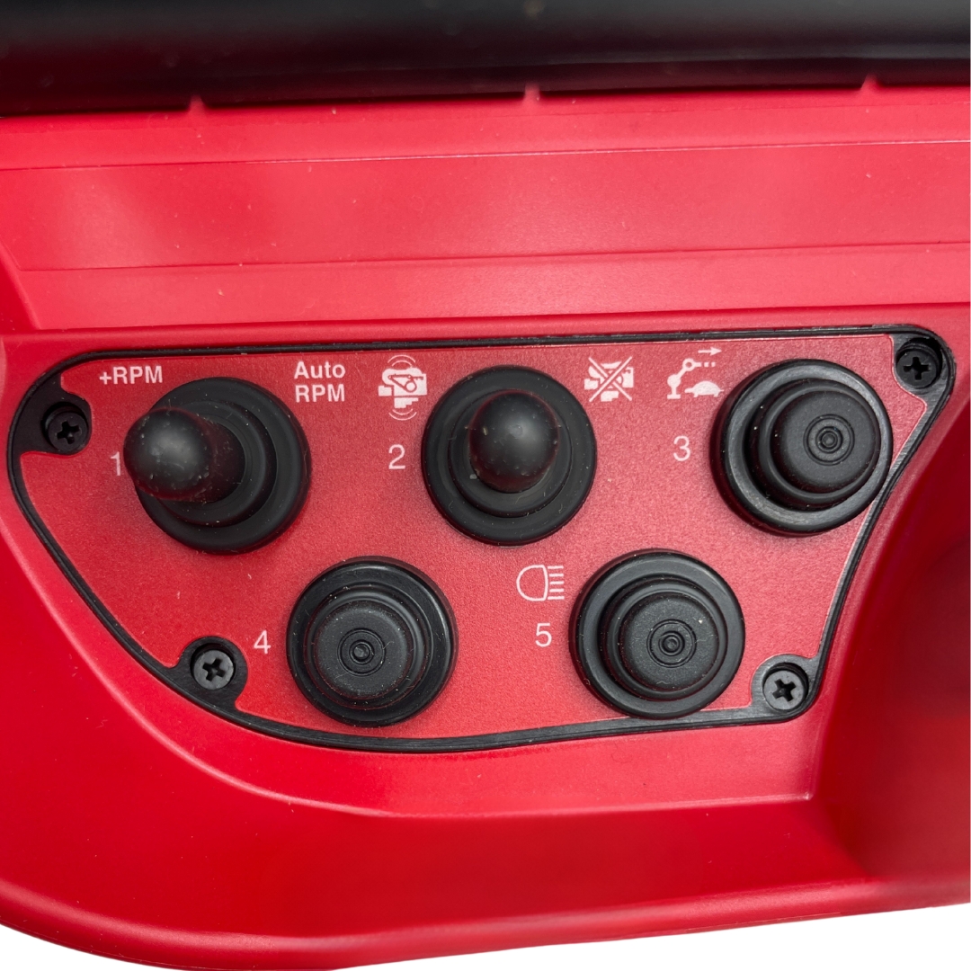 Left lateral  panel with buttons radio remote   Scanreco RC400 